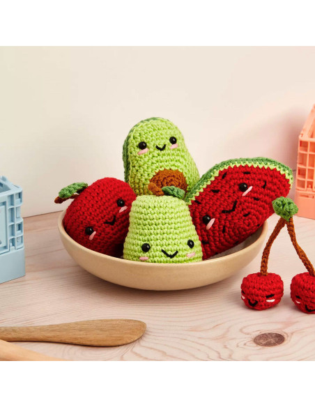 Amigurumi kit - Our friends the fruits