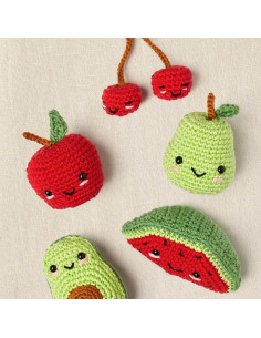 Amigurumi kit - Our friends the fruits 2