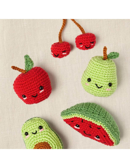 Amigurumi kit - Our friends the fruits