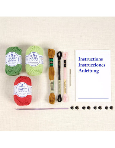Amigurumi kit - Our friends the fruits