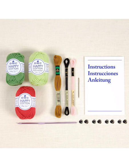 Amigurumi kit - Our friends the fruits