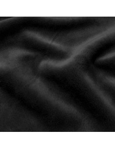 Smooth minky fabric - Black