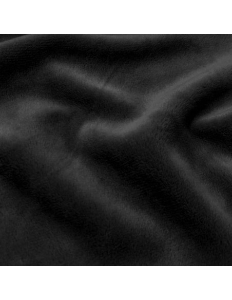 Smooth minky fabric - Black