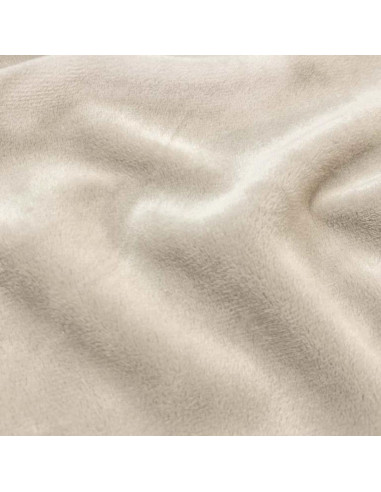 Smooth minky fabric - Taupe