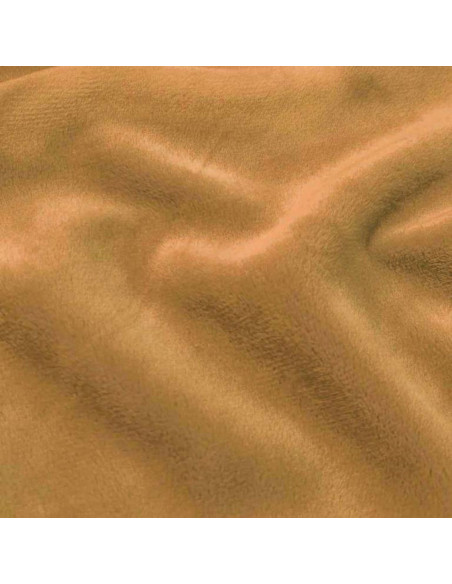 Smooth minky fabric - Camel