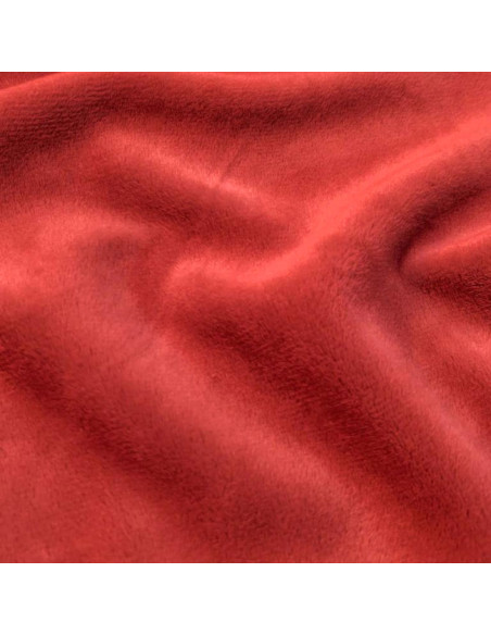 Smooth minky fabric - Cardinal