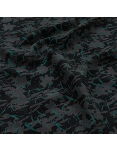 Chalk Dark Viscose Fabric - Églantine & Zoé