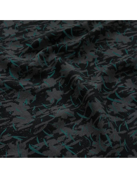 Chalk Dark Viscose Fabric - Églantine & Zoé