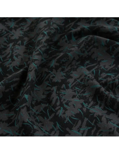 Chalk Dark Viscose Fabric - Églantine & Zoé