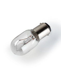 Bayonet bulb for sewing machine