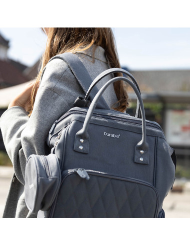 Durable knitting and crochet backpack
