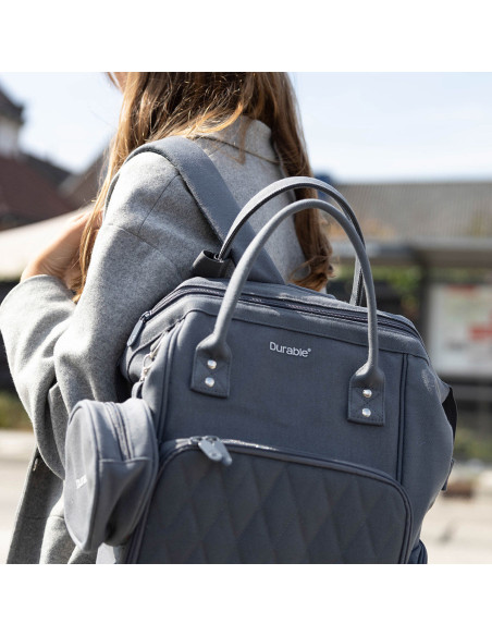 Durable knitting and crochet backpack