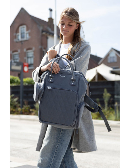Durable knitting and crochet backpack