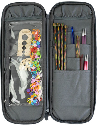 Durable storage pouch for needles and hooks