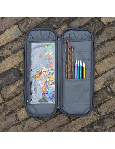 Durable storage pouch for needles and hooks