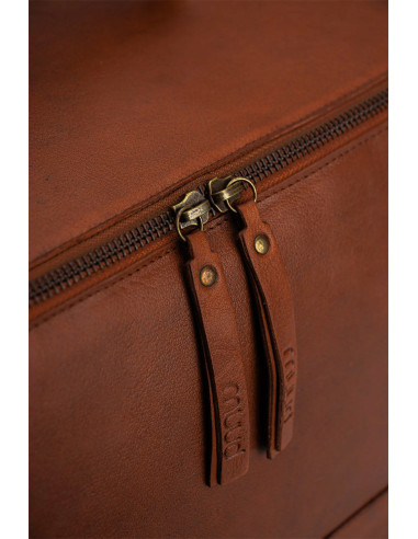 Muud Cleo XL Shoulder Bag - Rich Brown