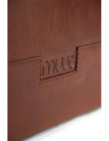 Muud Cleo XL Shoulder Bag - Rich Brown