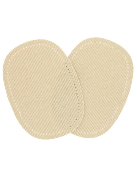 Pair of elbows and knees - Beige Velvet