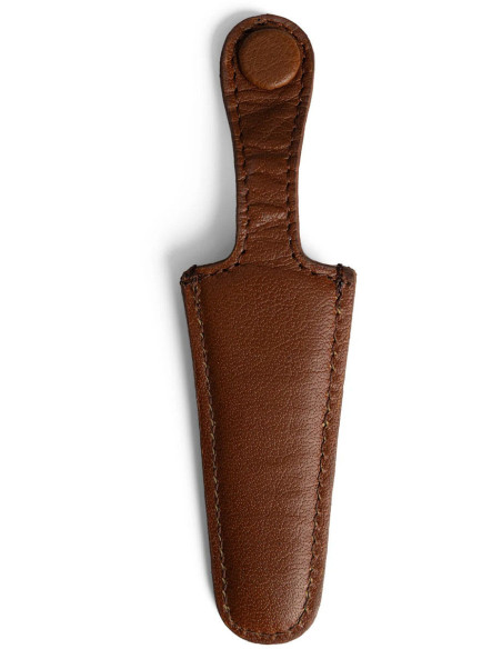 Muud Espoo Leather Protective Case for Embroidery Scissors - Rich Brown