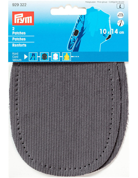Elbow and knee pads - Gray Velvet