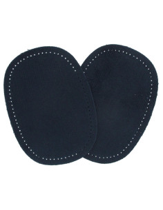 Pair of elbows and knees - Navy Velvet