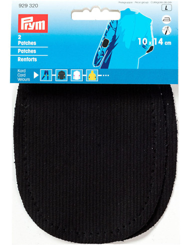 Pair of elbows and knees - Black Velvet