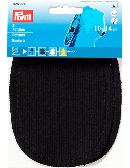 Pair of elbows and knees - Black Velvet