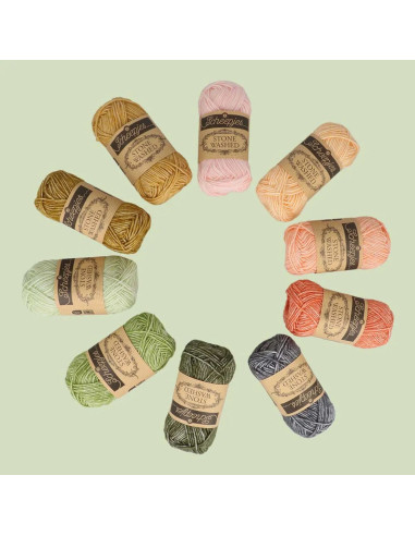 Box of 10 Scheejes Stone Washed Colour Pack balls - Intentions