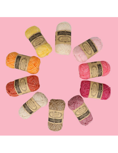 Box of 10 Scheejes Stone Washed Colour Pack balls - Manifest