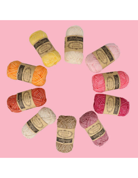 Box of 10 Scheejes Stone Washed Colour Pack balls - Manifest