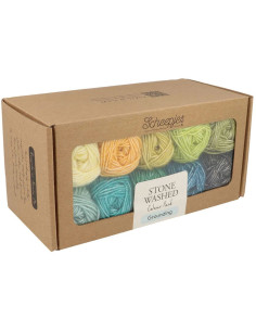Box of 10 Scheejes Stone Washed Colour Pack balls - Grounding 2