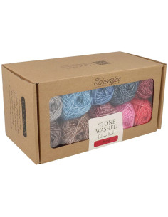 Box of 10 Scheejes Stone Washed Colour Pack balls - Aura 2