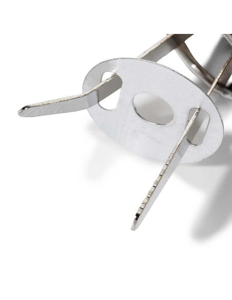 Set of 4 pads for bags 15 mm - Silver