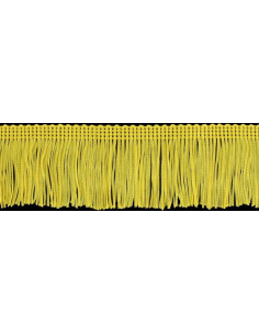 5 cm fringe - Yellow