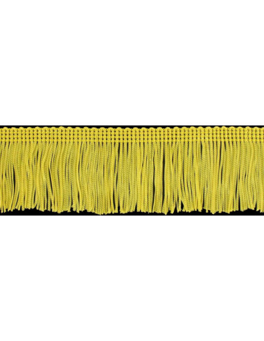 5 cm fringe - Yellow