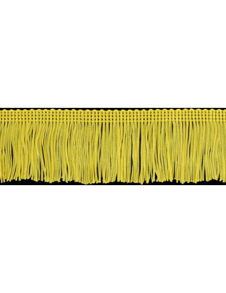 5 cm fringe - Yellow