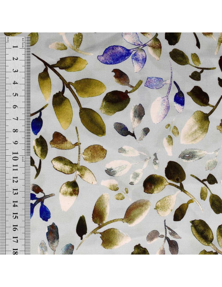 Viscose fabric - Kelston blue