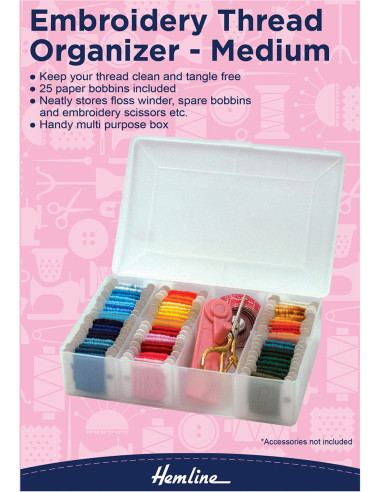 Embroidery thread storage box - M