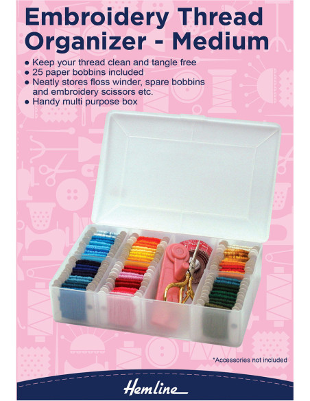 Embroidery thread storage box - M