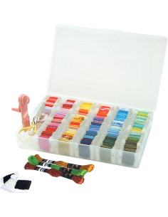 Embroidery thread storage box - L 2