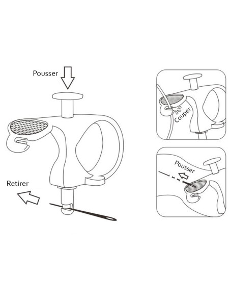 3-in-1 Bohin Needle Puller