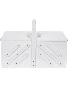 White wood sewing worker L