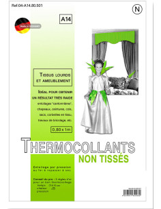 Non-woven fusible interfacing 0.8 x 1.0 m - Heavy Fabrics & Upholstery