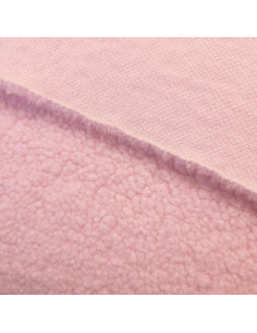 Teddy boucle fur fabric - Lavender 2