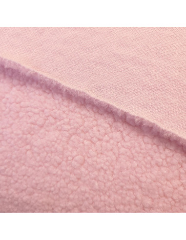 Teddy boucle fleece fabric - Mint