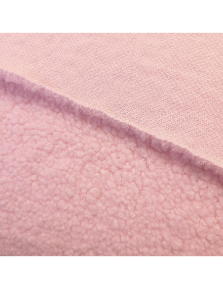 Teddy boucle fleece fabric - Mint