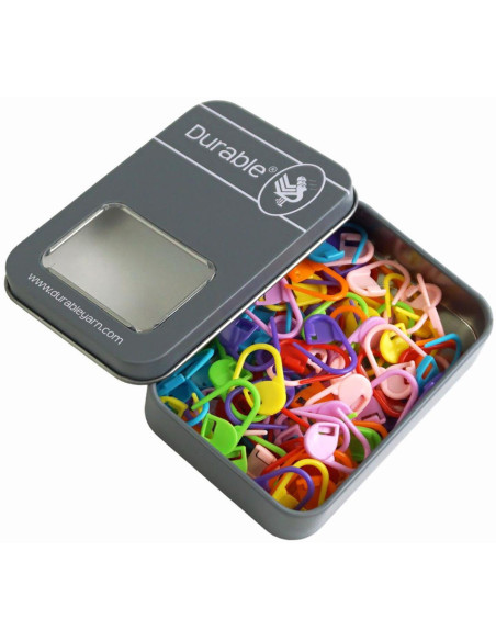 Box of 80 lockable mesh markers 23 mm Durable
