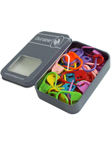 Box of 32 lockable mesh markers 30 mm Durable