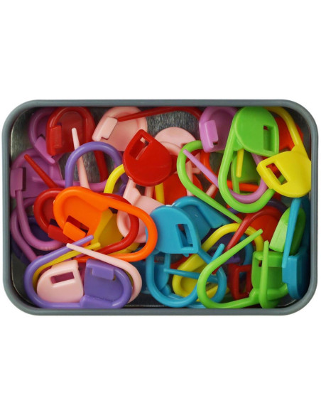 Box of 32 lockable mesh markers 30 mm Durable