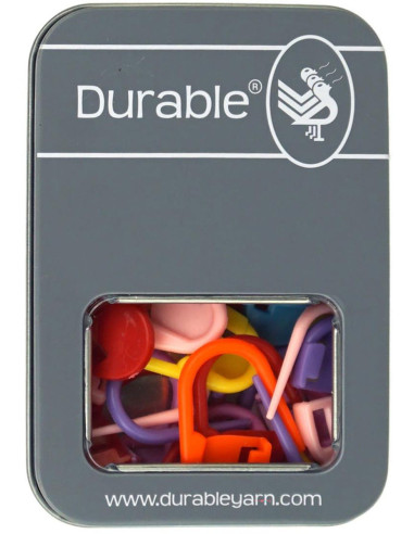Box of 32 lockable mesh markers 30 mm Durable